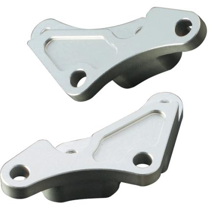 フロントキャリパーサポート brembo65mmピッチ対応 シルバー ACTIVE（アクティブ） CB1300SF（01～11年）/SB（05～11年）｜バイク メンテ館