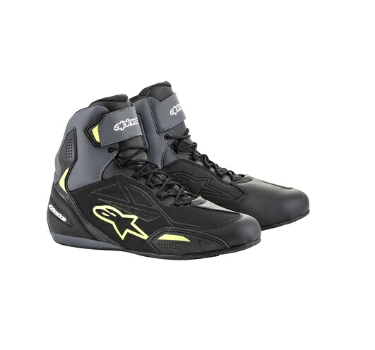 FASTER 3 DRYSTAR(R) ライディングシューズ 175 BLACK GRAY YELLOW FLUO 9/26.5cm アルパインスターズ（alpinestars）