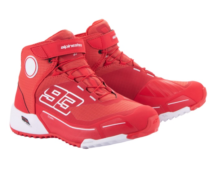 MM93 CR-X DRYSTAR R ライディングシューズ 3012 BRIGHT RED WHITE 7 ...