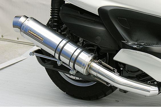 グランドマジェスティ400（O2センサー装着モデル） GGタイプマフラー レーシングタイプ メタルタイプ ASAKURA（浅倉商事）