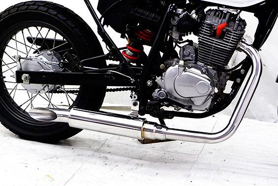 Realize ホンダ FTR223 100φ砲弾SUS 3曲げ　マフラー REALIZE Realize FTR223 バイクマフラー BA-MC34 JBK-MC34 2000