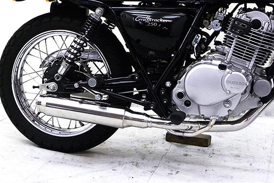 グラストラッカーマフラー、NJ4BA(キャブ車用)BEAMSマフラー グラストラッカーNJ4BA マフラー交換（BEAMS・ビームスマフラー