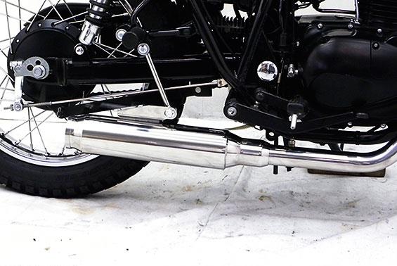 楽天市場】KAWASAKI カワサキ 250TR Type1 ステンレスマフラー 人気の