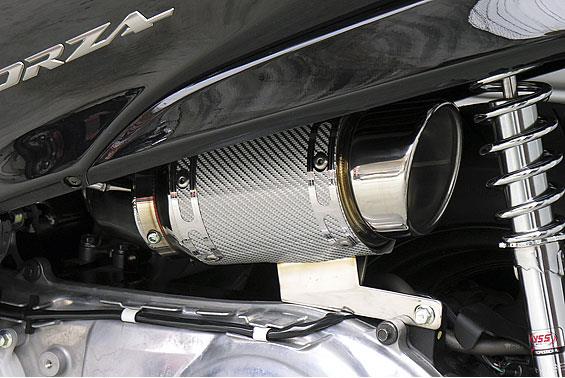 フォルツァ（FORZA）MF06 エアクリーナーキットRSタイプ ホワイトカーボン ASAKURA（浅倉商事）