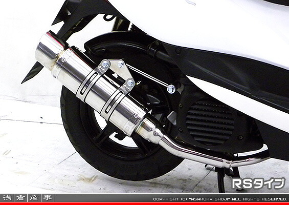 ビーノ（VINO）SA37J/SA26J RJタイプマフラー RSタイプ ステンレス ASAKURA（浅倉商事）