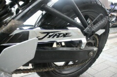 楽天市場】ジェイド250 JADE ロゴ入メッキチェーンカバー MC23 TSH