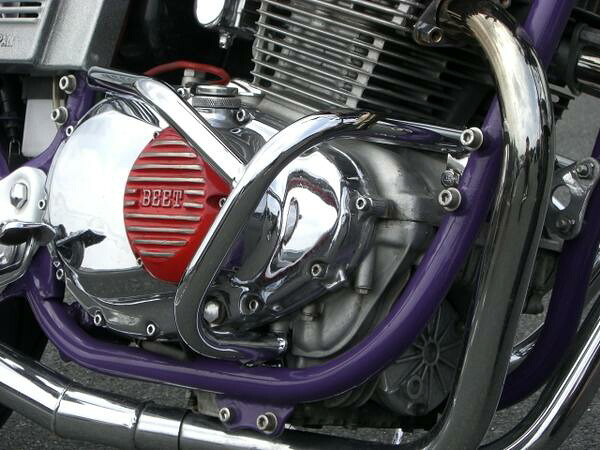 GSX400E ゴキ メッキエンジンガード ACP（エーシーピー）