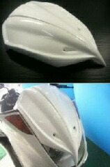 楽天市場】マジェスティー250/C フロントマスク A 白 SG03J TSH YAMAHA