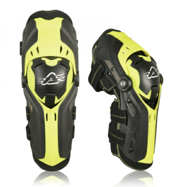 AC-22114 GORILLA ニーガード BLACK/YELLOW アチェルビス（ACERBIS）