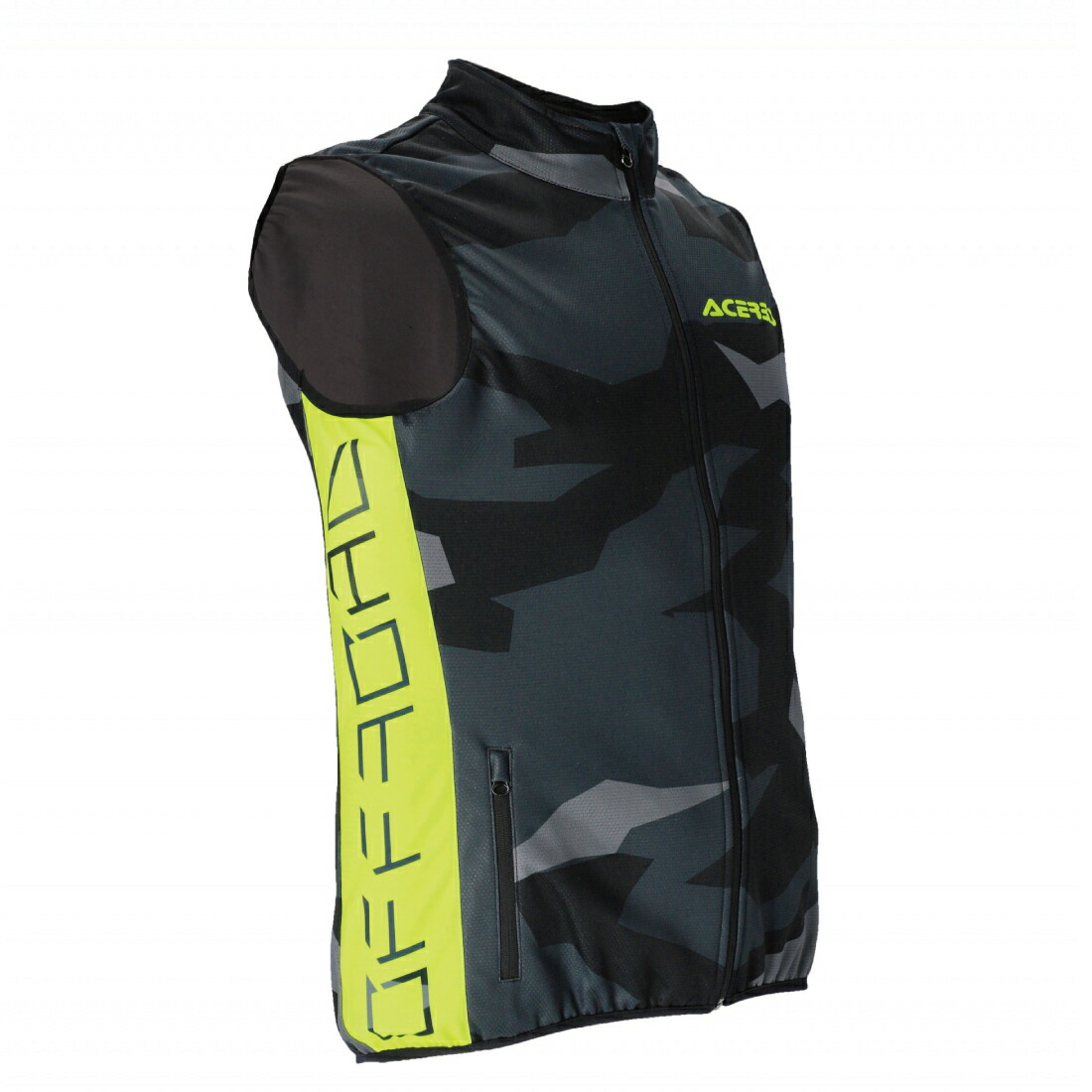 SOFTSHELL　X-WIND ベスト BLACK/YELL Mサイズ アチェルビス（ACERBIS）