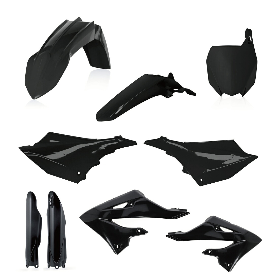 PLASTICフルキット BLACK アチェルビス(ACERBIS) YZ125/YZ250(22~23年)|バイク メンテ館