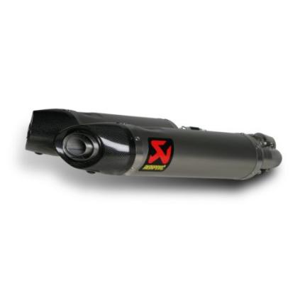 Aprilia SHIVER750（10～12年） e1仕様 スリップオンライン チタン（カーボンエンド） AKRAPOVIC（アクラポヴィッチ）