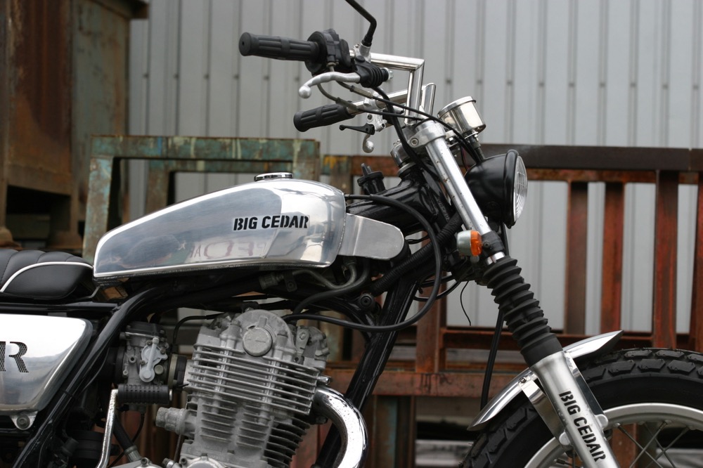 WM製　SRロードトラッカー アルミタンク WM ダブルエム ロードトラッカー アルミタンク SR400 SR500