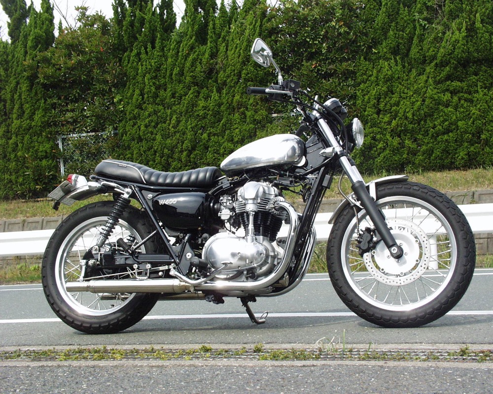 楽天市場】BIG CEDAR ビッグシーダー アルミタンク T-4 W650 KAWASAKI