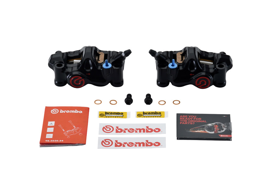 2 B473 ラジアルキャリパー パーツ Cnc 通販 484 ブラック 取付ピッチ 108mm Brembo ブレンボ バイク ブラック メンテ館 送料無料