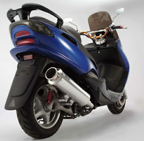 Realize ヤマハ マジェスティ125 5CA Exist SUSマフラー Amazon | Realize マジェスティ125 バイクマフラー 5CA キャブ車