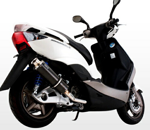 楽天市場】シグナスX SE44J（O2センサー無し） SS300カーボンマフラー