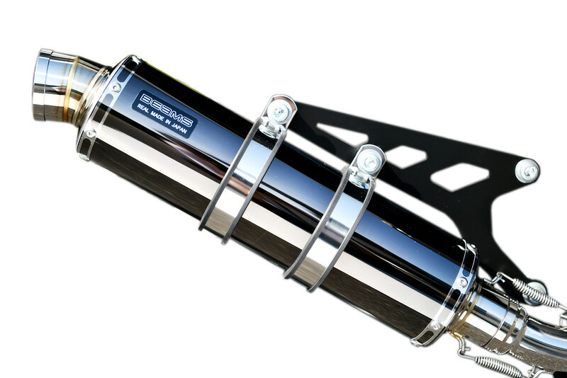 楽天市場】HMS バーグマンストリート125EX バイクマフラー 8BJ-EA23M