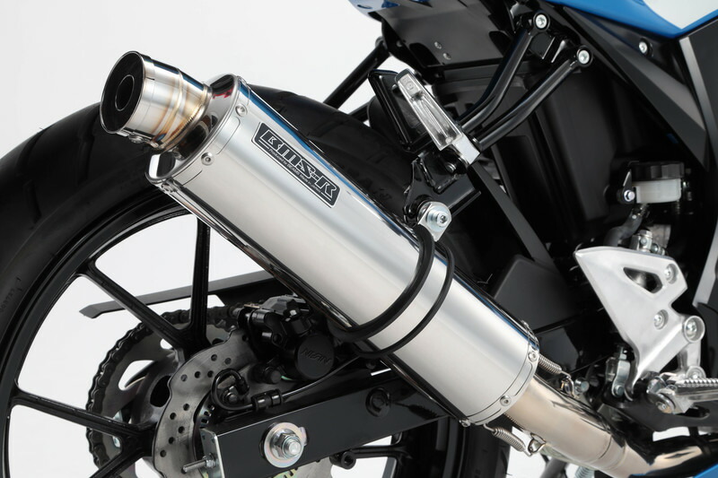 スズキ GSX-R125 BEAMS R-EVO ステンレスサイレンサー