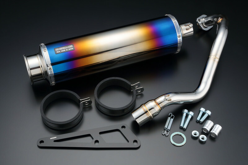 PS250（MF09） SS400ヒートチタンマフラー BEAMS（ビームス）