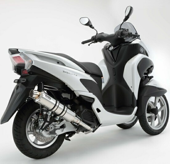 楽天市場】Realize トリシティ125 バイクマフラー EBJ-SE82J 22Racing