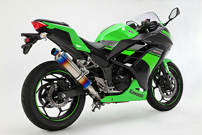 カワサキ　ニンジャ250 beams r-evoヒートチタン　13〜17 楽天市場】Ninja250（ニンジャ 13〜17年） R-EVOヒートチタン スリップ
