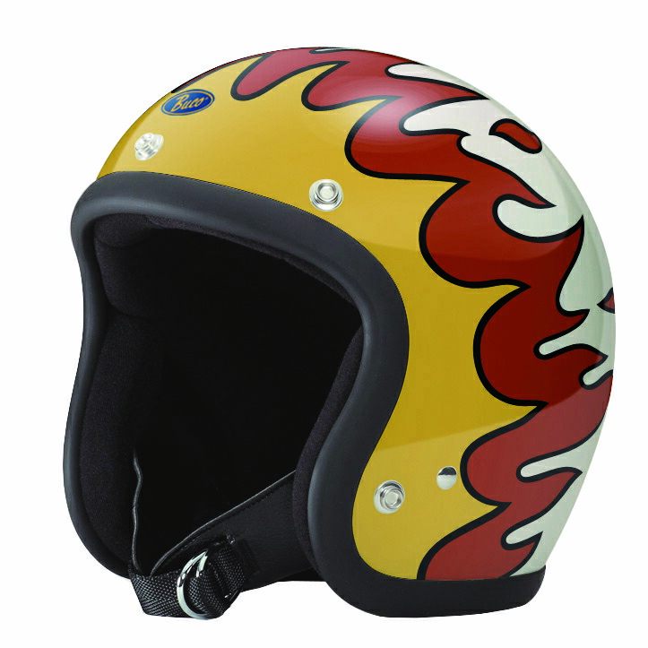 m*5様 【装飾品】Buco ジェットヘルメット 目深加工済　オリジナル 楽天市場】BUCO EXTRA BUCO 70's スタイル センターストライプ