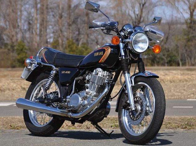SR400（01～08年） ガイラガントレット クリア CHIC DESIGN（シックデザイン）