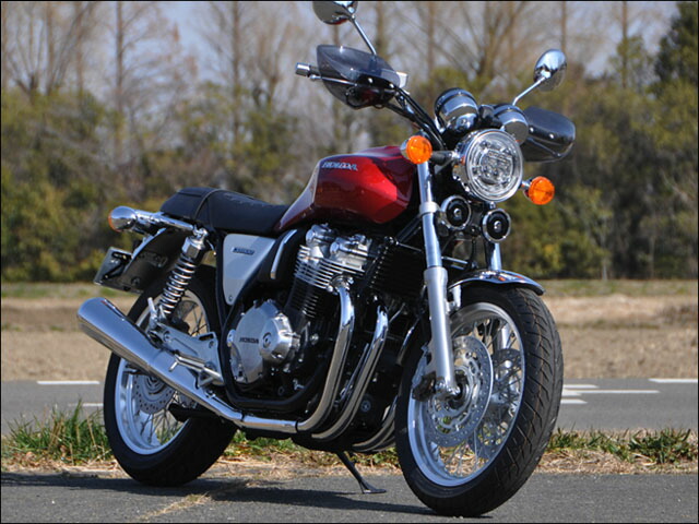 CB1100EX/RS（17年） ガイラガントレット ナックルガード スモーク CHIC DESIGN（シックデザイン）