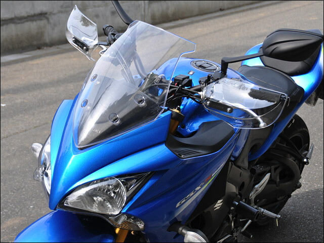 GSX-S1000F（15年） ガイラガントレット クリア CHIC DESIGN（シックデザイン）