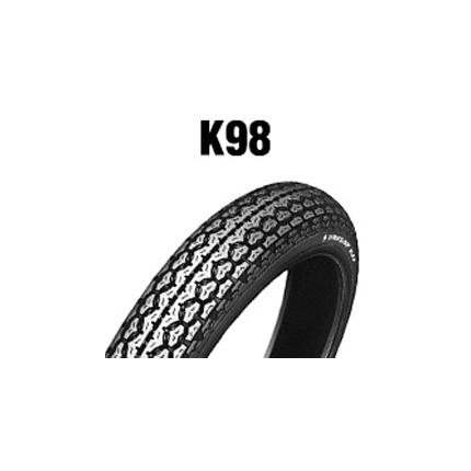 ダンロップタイヤ(DUNLOP)K98(リア)3.00-16 4PR WT