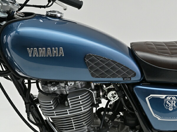 SR400/SR500（1978～2021） レザーニーグリップパッド DAYTONA（デイトナ）