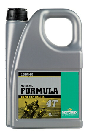 フォーミュラ 4T（10W-40） 4リットル（4L） 4サイクル用エンジンオイル MOTOREX（モトレックス） 11,587円
