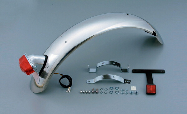 SR400 デイトナ ステンレスショートリアフェンダー テールランプ付き 楽天市場】デイトナ DAYTONA 39147 ステンレスショート リアフェンダー