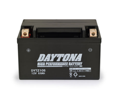 ハイパフォーマンス メンテナンスフリー バッテリー DYTZ10S YTZ10S互換 DAYTONA デイトナ CBR954RR 02年〜  【特別送料無料！】