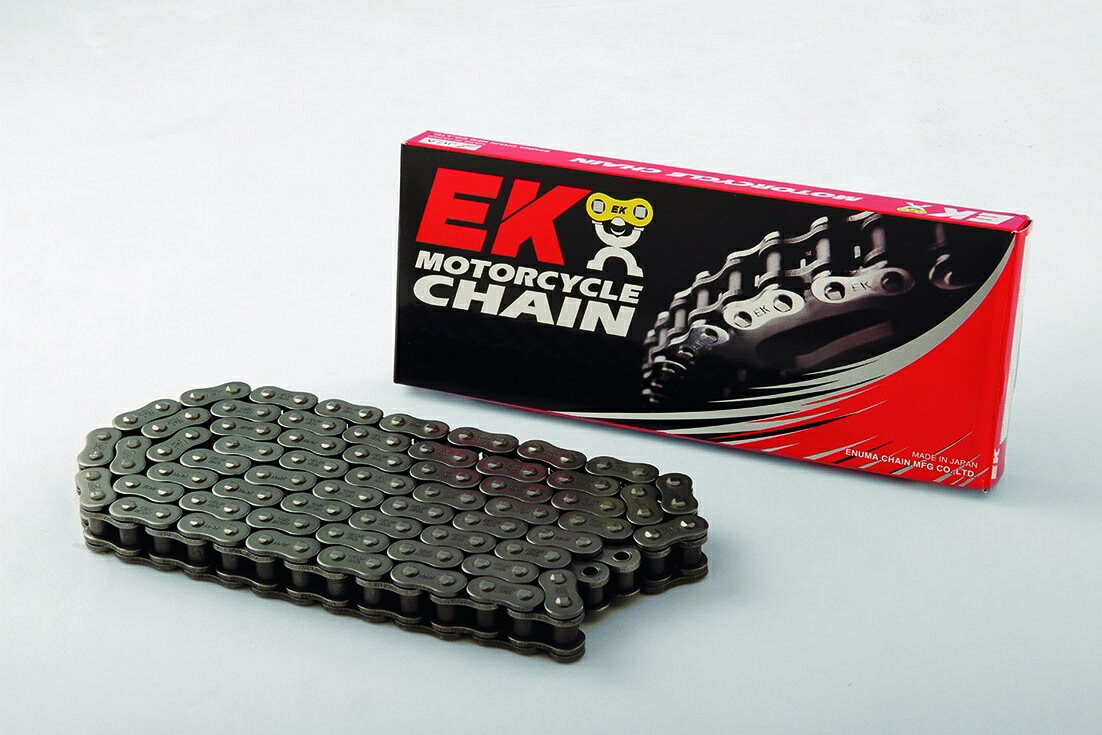 EKノンシールチェーン 520SR 136L スチール SPJ(クリップジョイント) EKチェーン(江沼チェーン)|バイク メンテ館