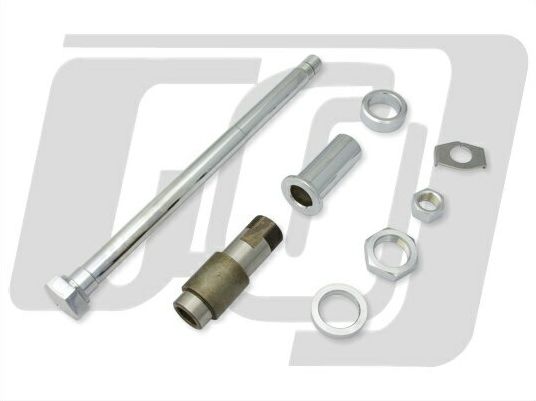 クローム リアアクスルシャフトキット 63-66年BT V-TWIN