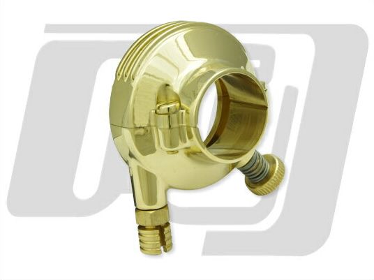 K-TECH スロットルハウジングブラスポリッシュ KUSTOM TECH(K-TECH)|バイク メンテ館