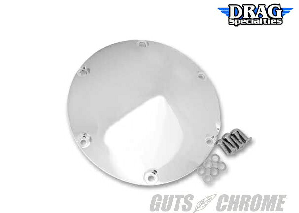 スポーツスター（04～16年） DSI製 スムースダービーカバー 04-16年XL用 GUTS CHROME（ガッツクローム）