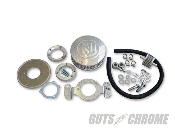6100-0019 CVキャブ用 SUエアクリーナーキット 93-99年BT用 GUTS CHROME（ガッツクローム） 23,816円