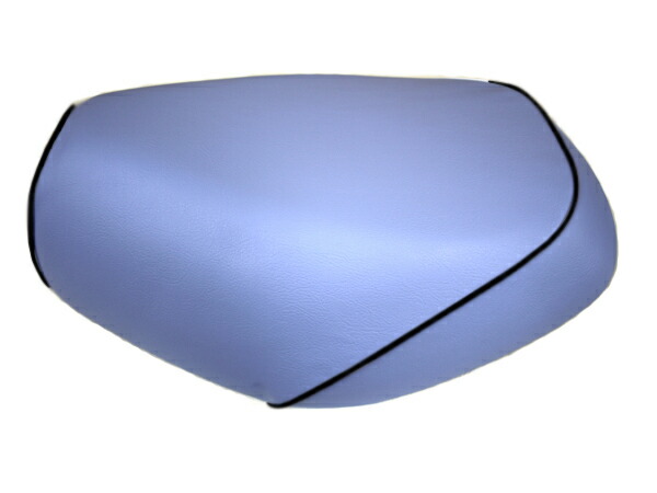 シグナスX（CYGNUS-X）SE44J（1YP） 張替タイプ 国産シートカバー ライトブルー/黒パイピング GRONDEMENT（グロンドマン）