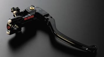 Erabolate ブレーキマスターVRE Φ19（レバーレシオ：20-18mm） ミラーホルダークランプ ショートレバー ブラック GALE SPEED（ゲイルスピード）｜バイク メンテ館