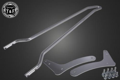 純正フェンダー専用シーシーバーロング(メッキ) ガレージT&F レブル250(Rebel250)MC49