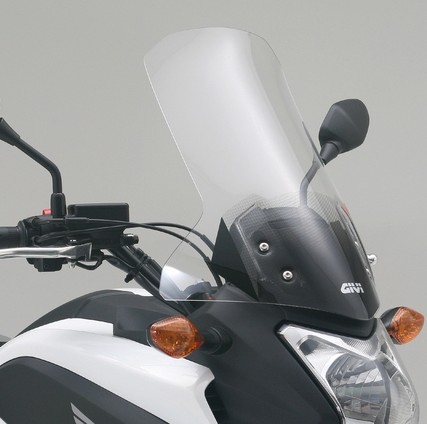 NC700X（12～13年） エアログイナミックスクリーン D1111ST クリアー GIVI（ジビ）