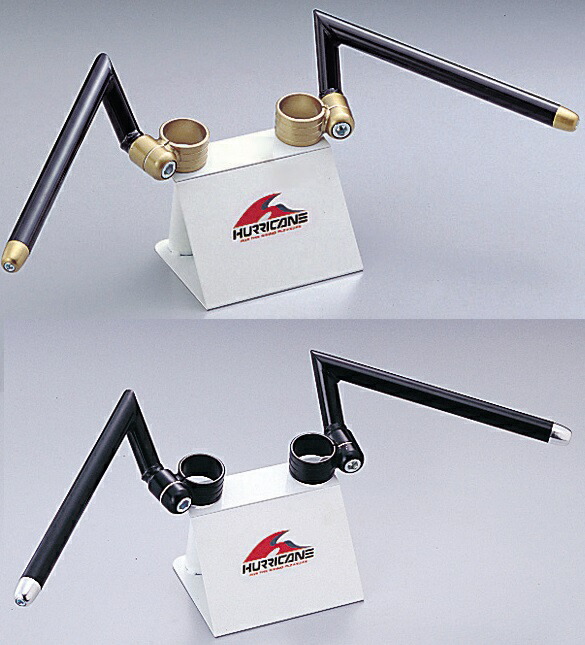 楽天市場】NS250F・R セパレートハンドル タイプ1 ブラック HURRICANE