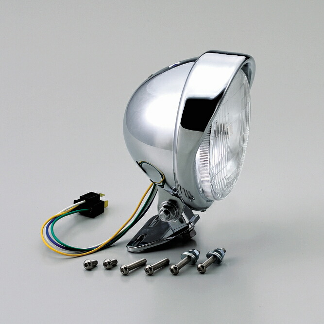 マグナ250/S（V-TWIN MAGNA） 5.5ベーツバイザータイプ ヘッドライトキット HURRICANE（ハリケーン）
