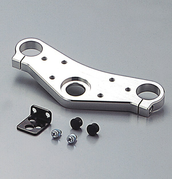 NS-1 トップブリッジ　アルミトップブリッジ　31mm NS-1用強化アルミ削り出しトップブリッジTYPE3 - カスタムバイク