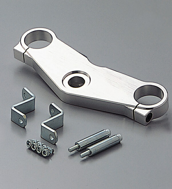 ゼファー400Χ　ハリケーン　セパハン用　ジュラルミン　トップブリッジ ゼファー400Χ ハリケーン セパハン用 ジュラルミン トップ