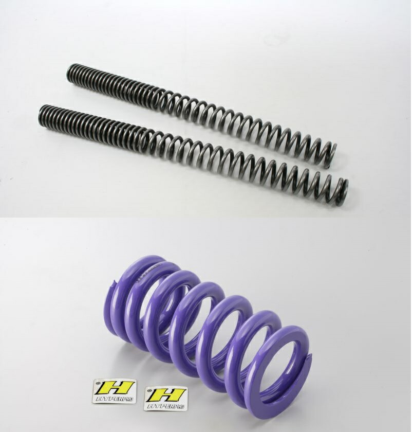 BMW R1200R ESA2（WP SHOCK） コンビキット（フロント＆リアスプリング）ローダウンタイプ：約-25mm品番：22093360+22093361 ハイパープロ（HYPER PRO）