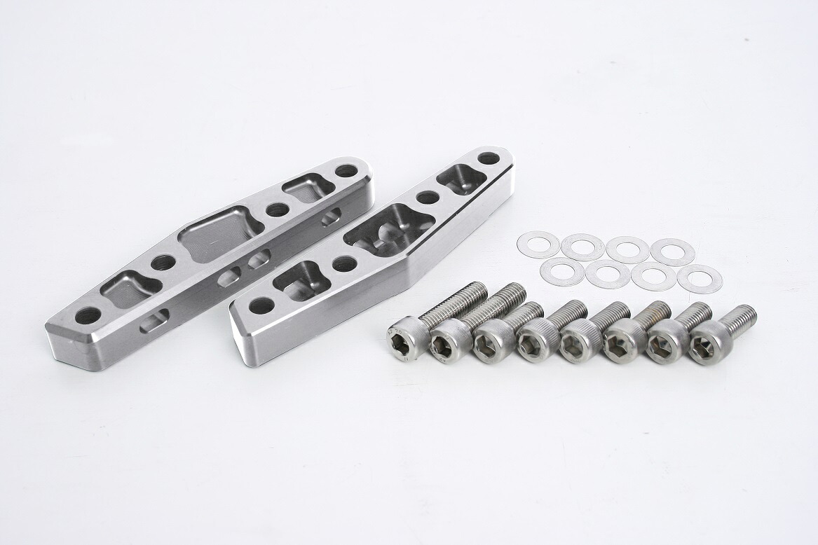CB1300SB（05～07年） AH1フォーク用 アキシャルキャリパーサポート（brembo 40mm＆310mm） シルバー ハイパープロ（HYPER PRO）｜バイク メンテ館 21,945円